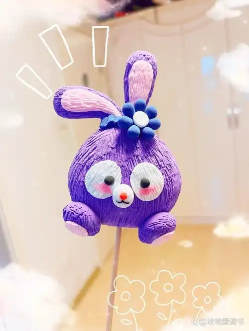 彩泥橡皮泥作品|女明星星黛露真的是很好看