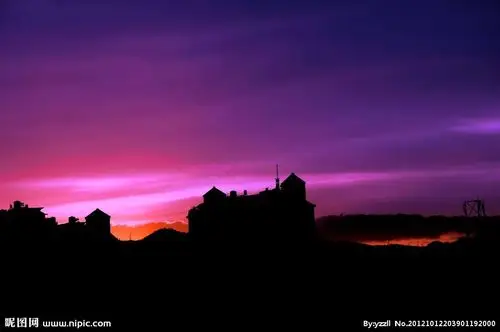 变幻莫测的火烧云