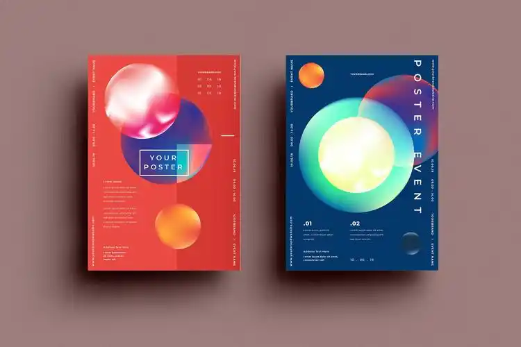 科技类讲座海报传单宣传模板素材展示srtpposterdesign25