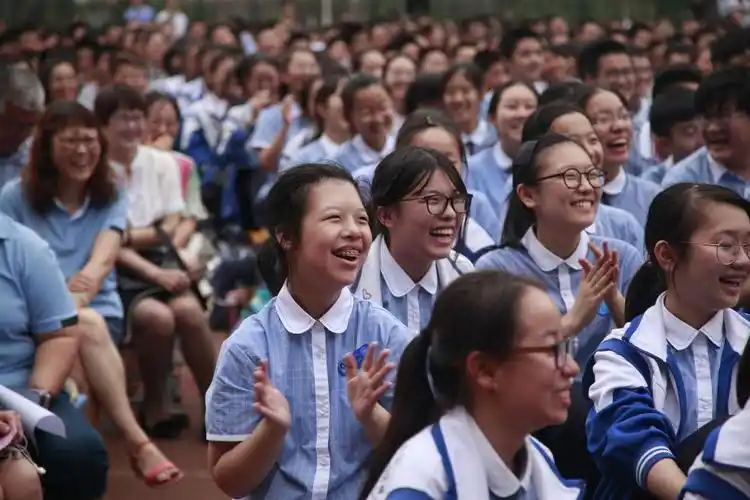 济南育秀中学初三毕业典礼