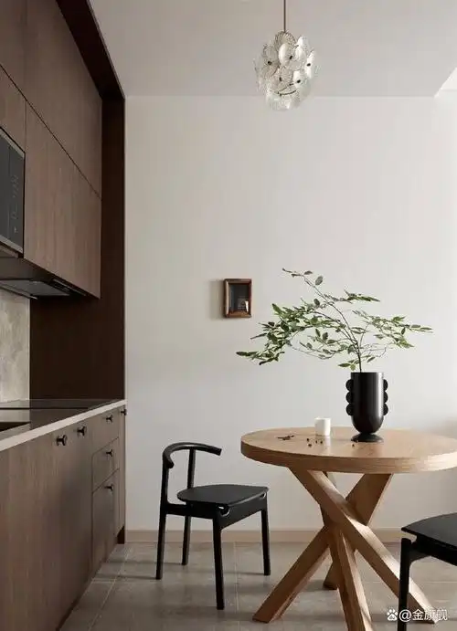 原木北欧装修风格木色点缀自然简约舒适