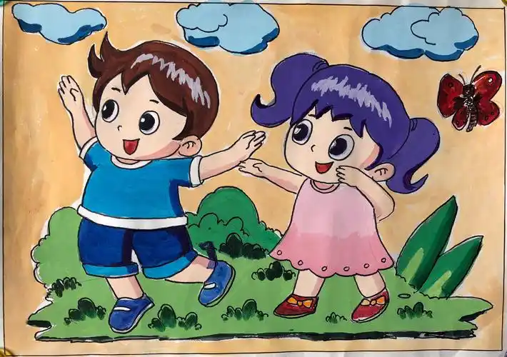 炫彩童年系列绘画比赛获奖作品展