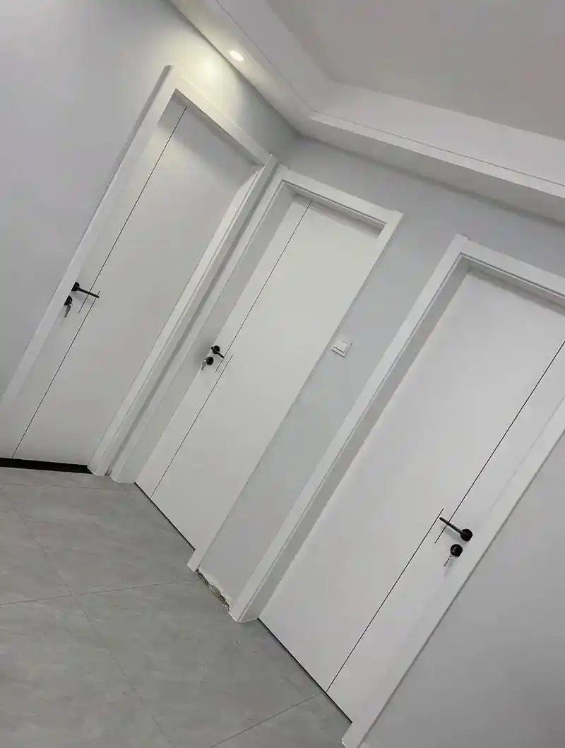 白色卧室门 装修小白做笔记暑啦!简约是-种轻时尚,简约不等 - 抖音