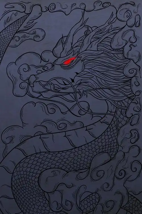 青龙|插画|商业插画|doudou_up - 原创作品 - 站酷 (zcool)