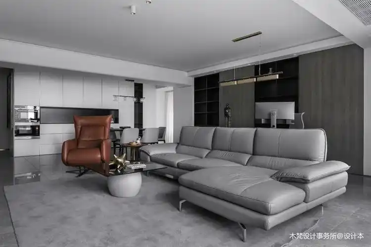 家用客厅真皮沙发