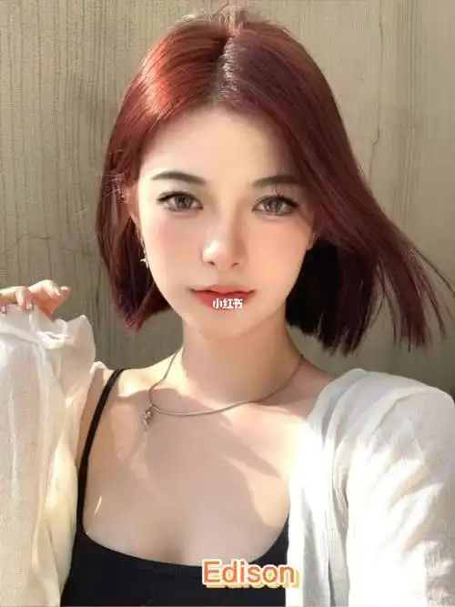 剪发必看60夏季这样的短发配发色才特别