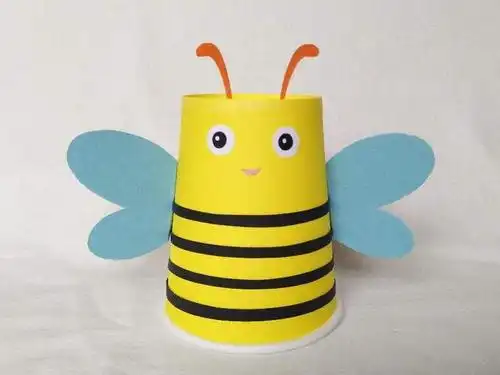 一次性杯子机器人挂件手工制作一次性纸杯竟然可以这样玩小孩子最喜欢