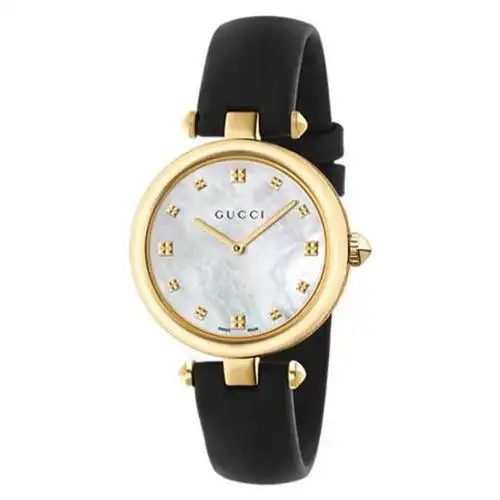 古驰gucci diamatissima系列女士手表 石英女表 ya141404