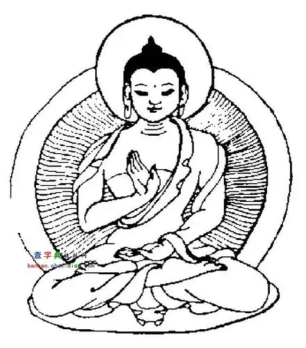 菩萨简笔画