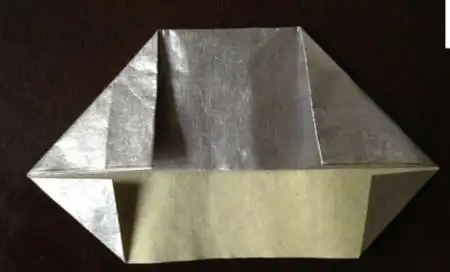 银子的折纸方法教程长方形纸折元宝折纸大全图解折纸大全祭祀方锭