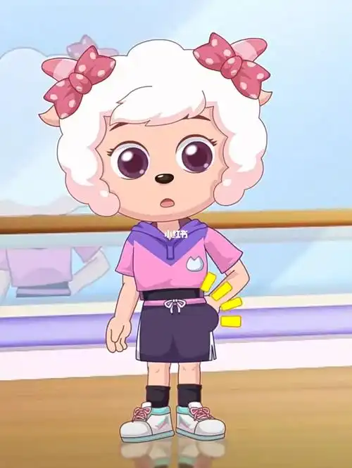 看《喜羊羊与灰太狼筐出未来》被美羊羊种草了这套衣服真的很想拥有一