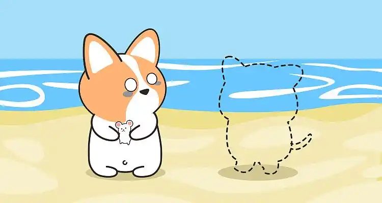 柯基四喜|动漫|网络表情|fly_er_原创作品-站酷(zcool)