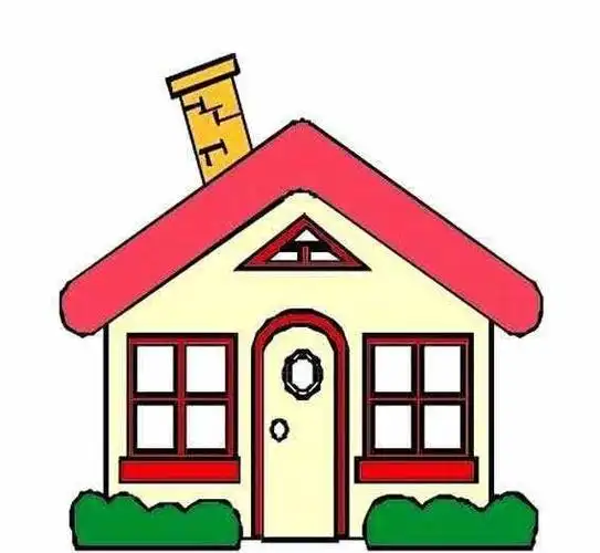 简笔画步骤教程儿童彩色简笔画房子篇快收下这组简笔画各种各样的小