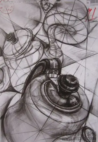 2016年四川美术学院设计素描高分试卷29