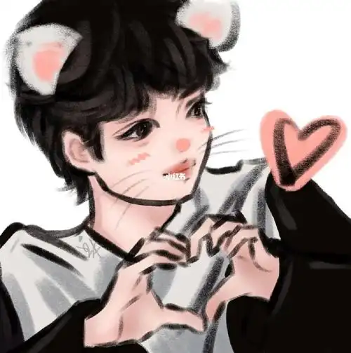 给你比心7815#肖战  #may风  #男生头像  #花又