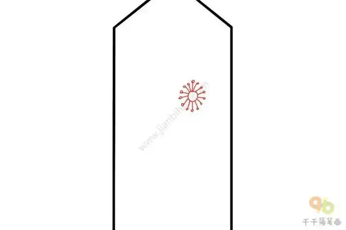 书签图案简笔画爱国