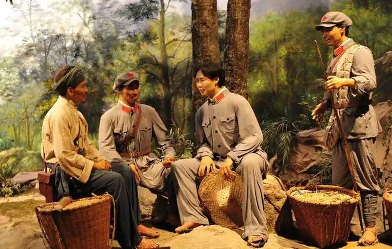 包括,我军第一支部队,中国工农红军第四军,也是诞生在井冈山根据地.