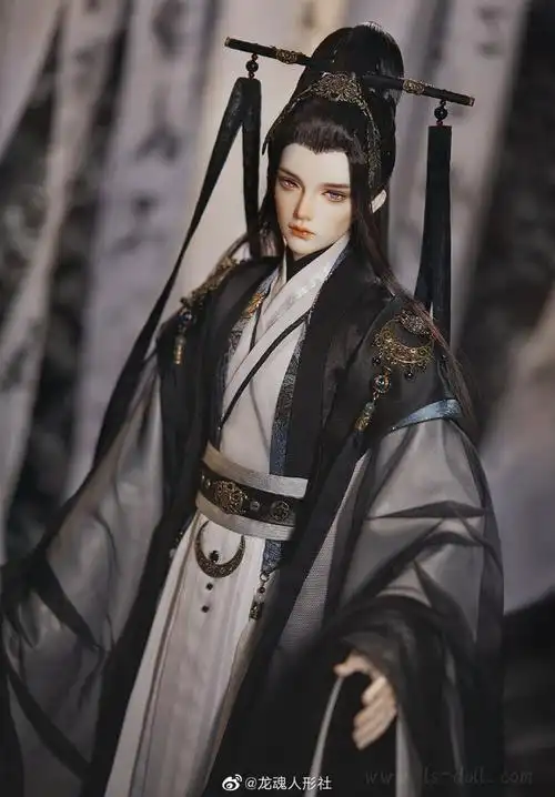 巫真〕古风美男 sd娃娃 bjd 玩具 人偶 壁纸 萌物