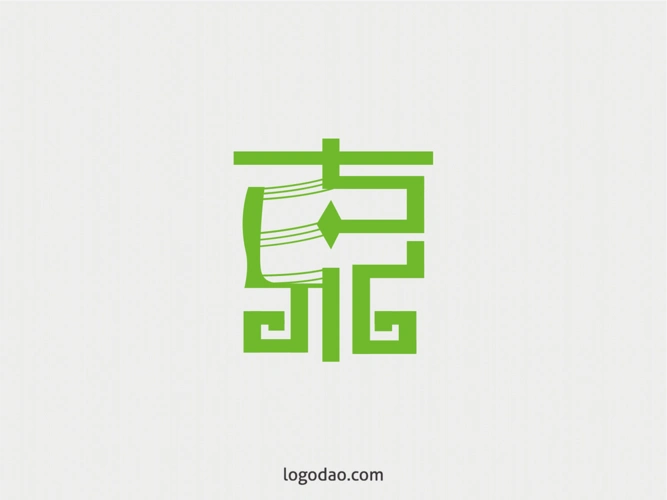 la英文字母组合矢量创意logo标志设计