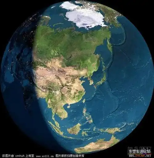 卫星拍摄到的中国地图让人震惊!