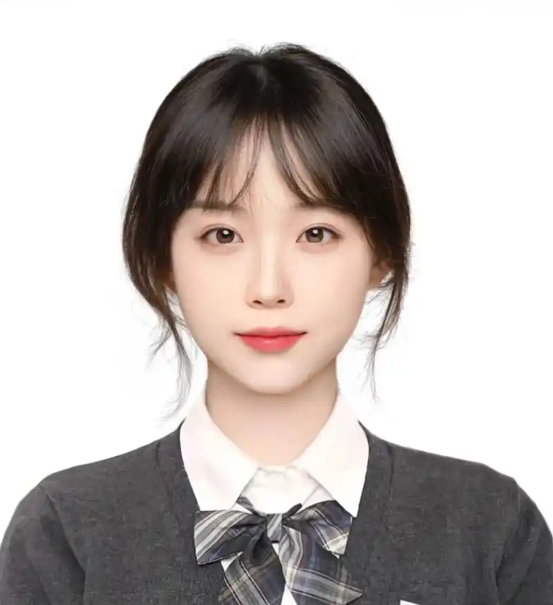 大学生证件照p图啦.大学开学啦证件照p图,清新好看的证件照模 - 抖音