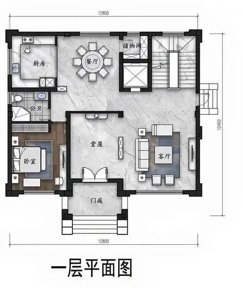 上次分享的新中式豪华别墅大家都很喜欢