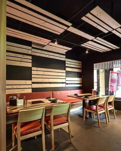 混搭设计风格小餐馆装修效果图_装信通网效果图