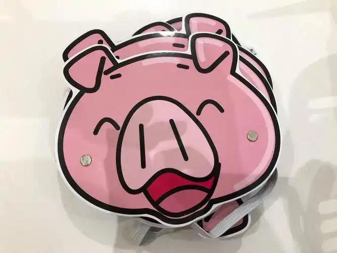 园聚会装饰帽子西关小学二年级三班张晨淼手工小制作三只小猪动物头饰