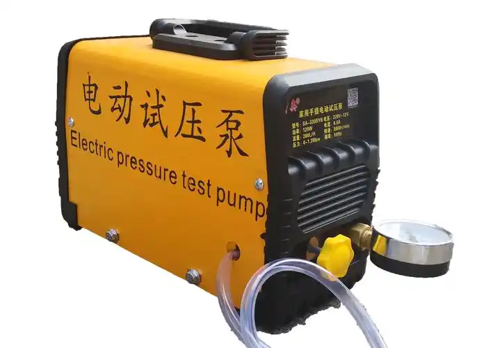 神奥手提电动试压泵地暖打压机ppr水管压力测试机消防管道试压泵