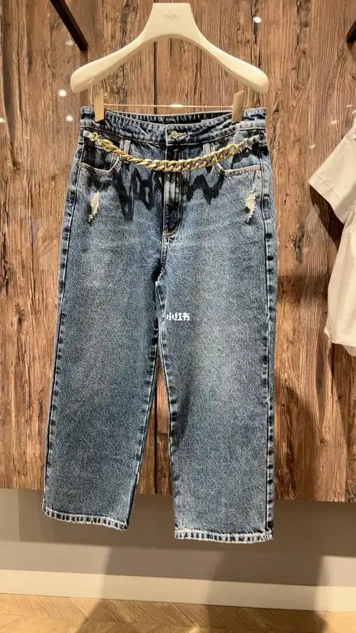 地素链条牛仔裤165码原1299特价585