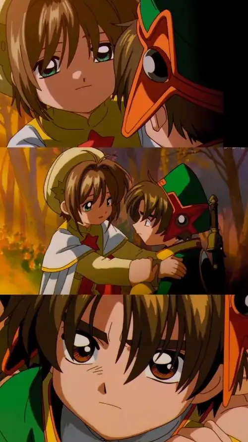 百变小樱,木之本樱李小狼壁纸