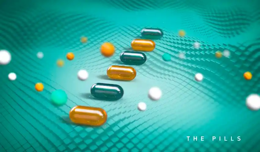 时尚药物药品胶囊医疗科技展板海报设计psd模板素材medicaltechnology