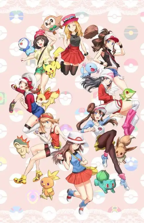 pokemongirls宝可梦口袋妖怪