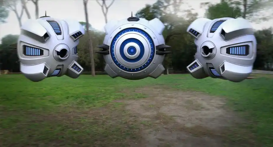 科幻无人机3d模型