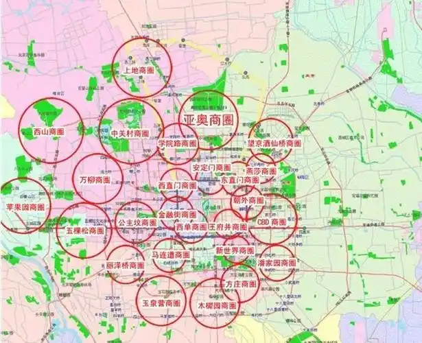 北京商圈有哪些?(盘点北京商圈排名前十名)(图1)