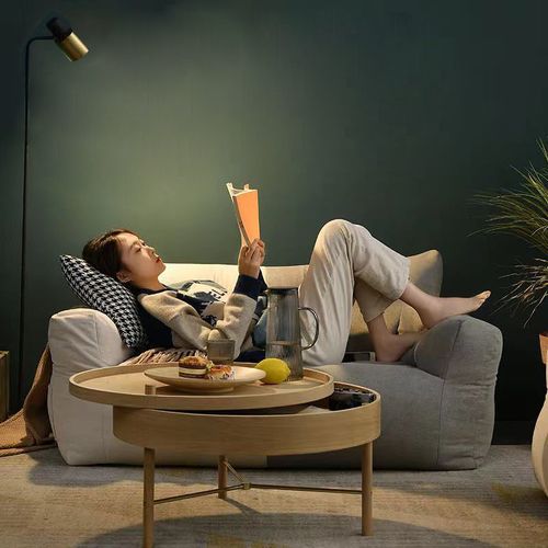 懒人沙发榻榻米双人卧室小户型休闲阳台网红宿舍可躺可卧豆袋沙发