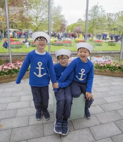 万岁:宋家三胞胎大韩,民国,万岁近况照!