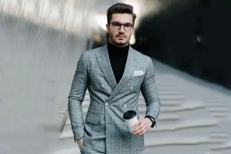 雅痞风,论不正经西装穿搭