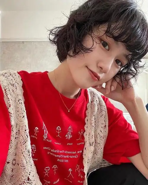 少女感短发日系卷合集ss