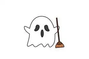 万圣节图片简笔画 万圣节图片简笔画彩色