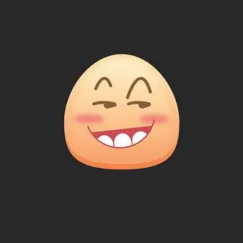 互联网邪笑表情线性缩放可爱动效icon图片下载