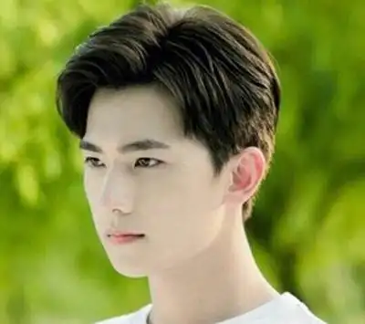 qq头像男生中分发型