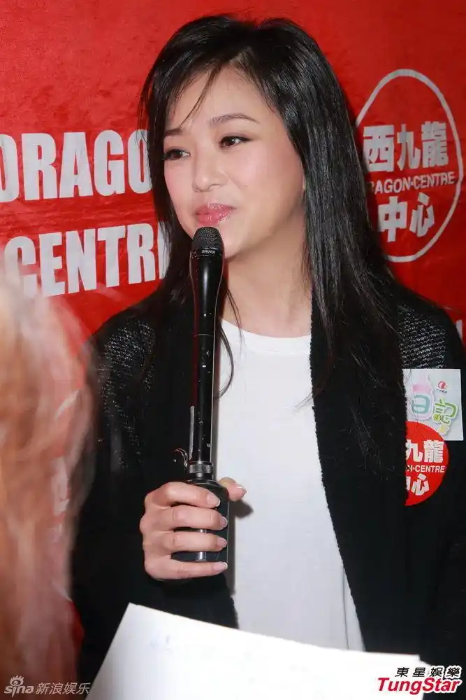 组图刘小慧自认主持90分百分百支持黎瑞恩