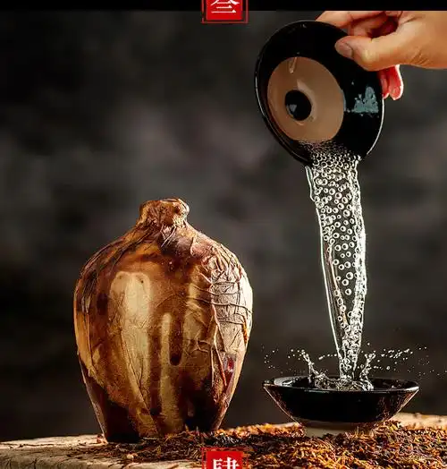 皇美滋 贵州酱香型白酒53度坛装洞藏老坛酒粮食老酒 窖藏酒500ml12坛