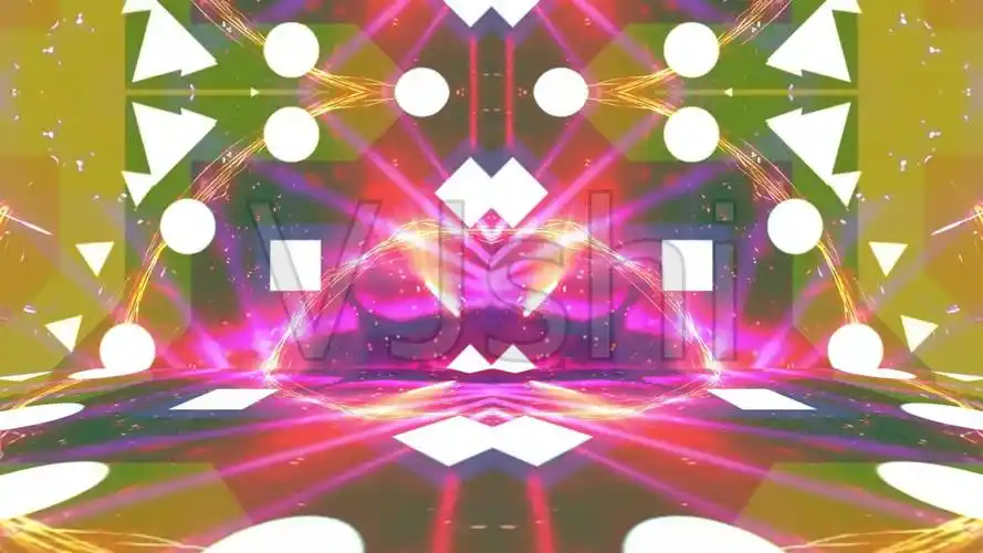 《电音之王》dj电音舞台背景_1920x1080_高清视频素材下载(编号