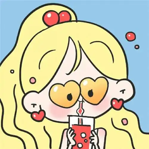 卡哇伊卡通简约唯美女生头像开朗活泼可爱风