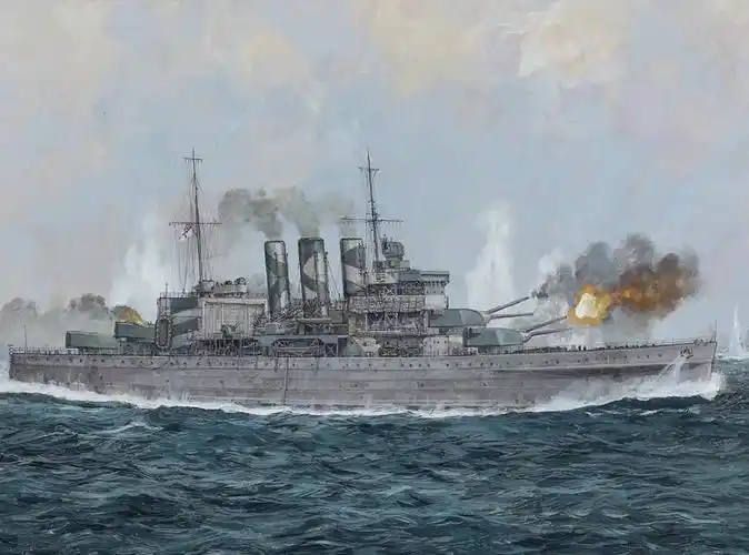 【鱼鹰社】二战英国重巡洋舰