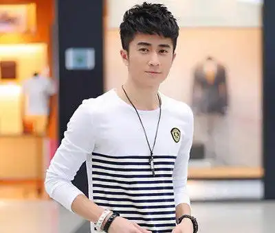 男天然卷发型设计适合自来卷男生的短发发型图片