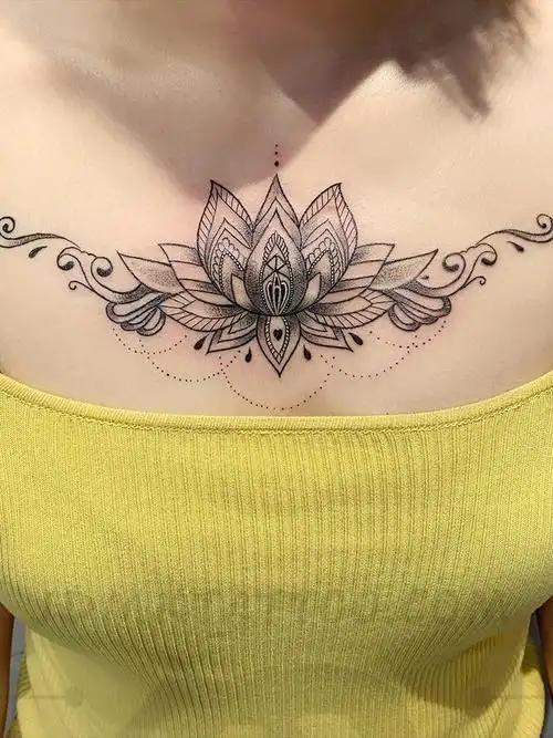 北京纹身/望京纹身/前胸纹身_纹身图案手稿图片_娟姐的纹身作品集