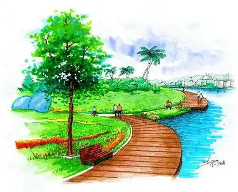 园林景观小品手绘图公园景观小品设计手绘2022已更新今日图集